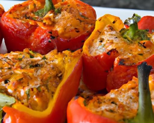 Spicy Buffalo Chicken Stuffed Peppers: A Flavorful Feast