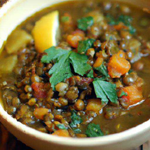 Hearty Veggie Soup with Lentils: Nutritious and Delicious