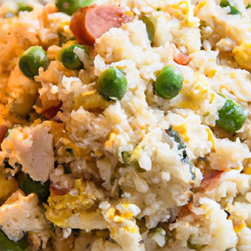 Loaded Cauliflower Rice: A flavorful Low-Carb Delight