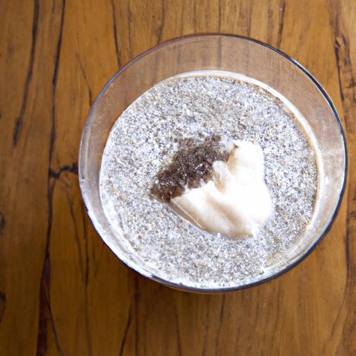 Creamy Chia Seed Pudding with Milk: A Nutritious Delight