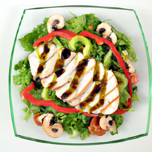 Fresh ​Flavor Fusion: Grilled Chicken‍ Caprese Salad Recipe