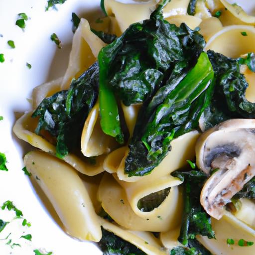 Savor ⁤the Creamy​ Delight of Vegan Mushroom Spinach Pasta