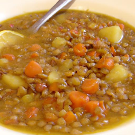 Hearty Veggie Soup with Lentils: Nutritious and Delicious