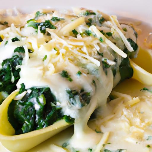 Deliciously Cheesy: Spinach‌ &⁣ Ricotta ‌Stuffed Shells Recipe