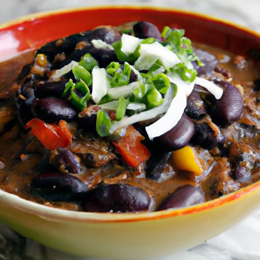 Hearty Black Bean Chili: A Flavorful Twist on Classic Comfort