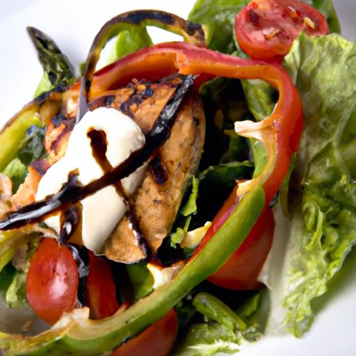 Fresh Flavors Unite⁤ in Grilled Chicken caprese Salad Delight