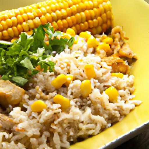 Street Corn Chicken Rice ​Bowl: A Flavorful Fusion ‍Feast