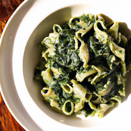 Velvety Cream & Spinach Pasta: A ⁤Delicious Green ⁣Delight