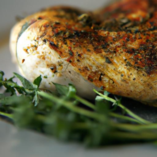 Herb-Kissed Grilled Chicken: Rosemary & Thyme Delight