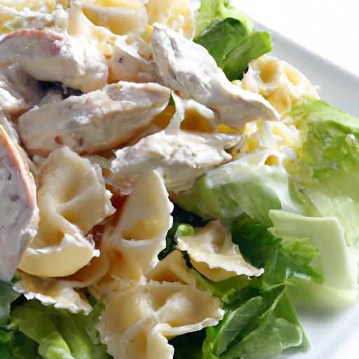 Creamy​ Chicken Caesar Pasta Salad: easy Recipe Delight