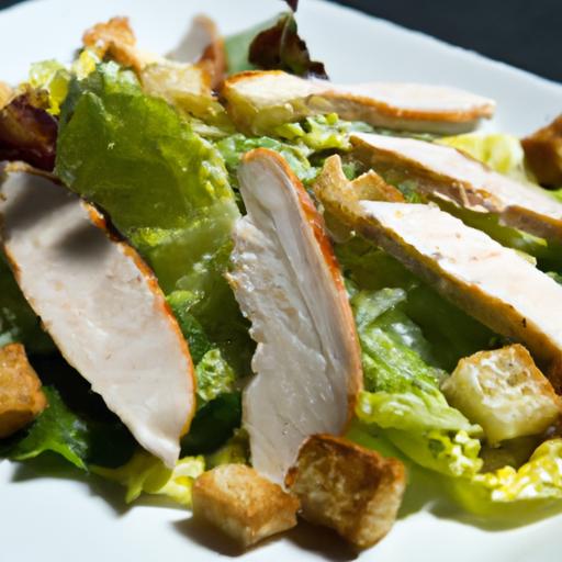 Savor the Perfect Grilled Chicken Caesar Salad Delight