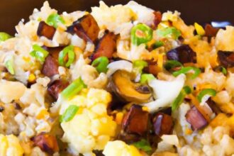Loaded Cauliflower Rice: A Flavorful Low-Carb Delight