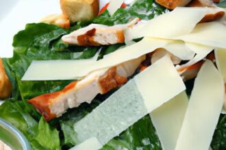 Savor the Perfect Grilled Chicken Caesar Salad Delight