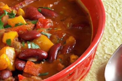 Hearty Turkey and Vegetable Chili: A Flavorful Twist