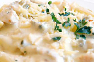 Creamy Chicken Alfredo Baked Ziti: A Comfort Food Classic