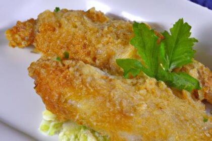 Crispy Garlic Parmesan Chicken: Simple, Savory Delight