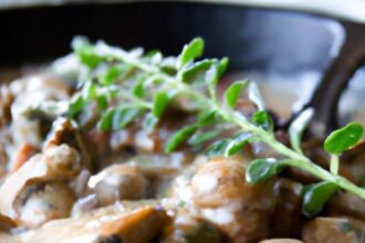 Savor the Flavor: Creamy Mushroom Chicken Skillet Recipe