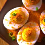 Fiery Flavor Boost: Hard-Boiled Eggs with a Hot Sauce Kick