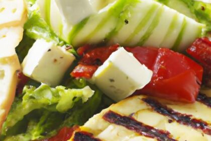 Fresh Flavors Unite in Grilled Chicken Caprese Salad Delight