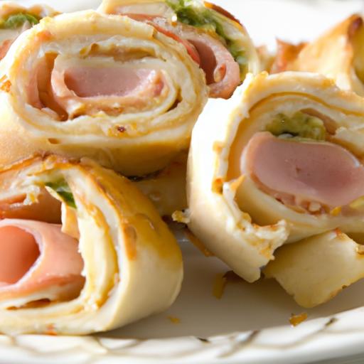 Savory Hot ham and Cheese Pinwheels: A Tasty Twist