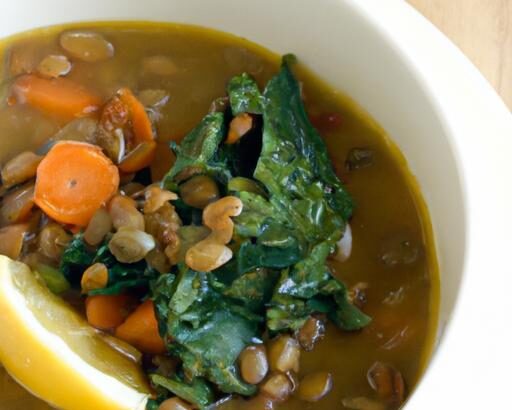 Hearty Lentil Soup with Spinach and Carrots: A Nutritious Delight