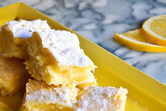 Zesty Keto Lemon Bars: A Low-Carb Citrus Delight Recipe