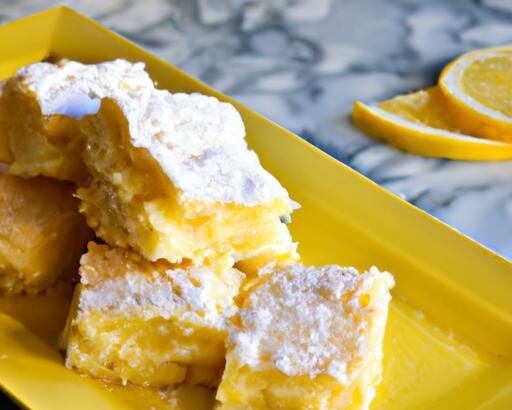 Zesty Keto Lemon Bars: A Low-Carb Citrus Delight Recipe