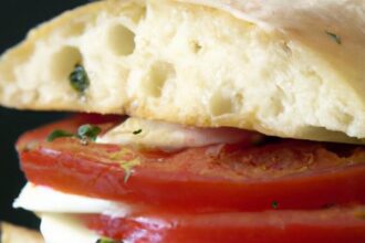 Fresh Flavors: Crafting the Perfect Tomato Basil Mozzarella Sandwich