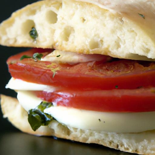 Fresh Flavors: Crafting the Perfect Tomato Basil Mozzarella Sandwich