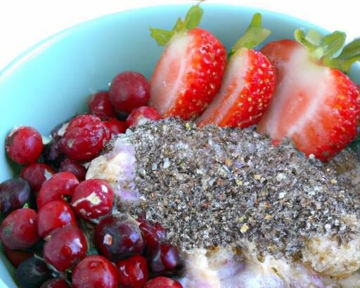 Energize Mornings: Overnight Oats with Chia & Berries