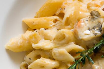 Creamy Chicken Alfredo Baked Ziti: A Comfort Twist