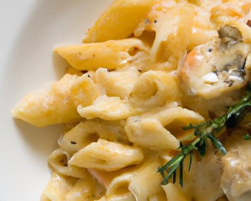 Creamy Chicken Alfredo Baked Ziti: A Comfort Twist