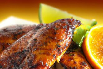 Zesty Delight: Mastering Sweet & Spicy Orange Grilled Chicken