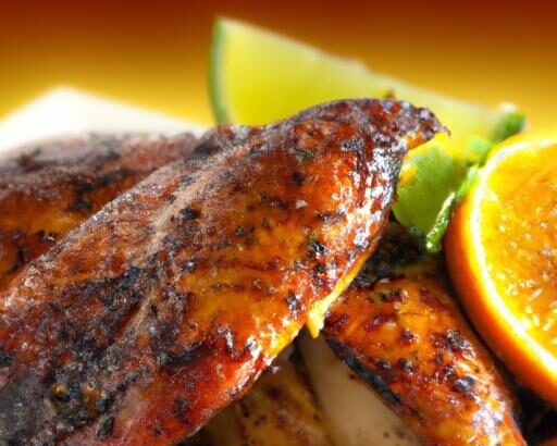 Zesty Delight: Mastering Sweet & Spicy Orange Grilled Chicken