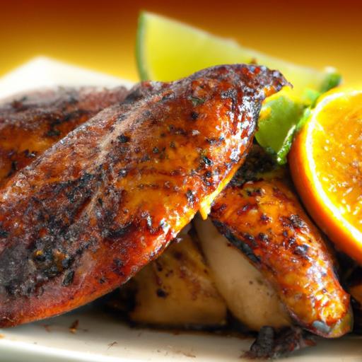 Zesty Delight: Mastering Sweet & Spicy Orange Grilled Chicken
