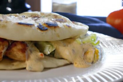 Spice Up Dinner: Easy Buffalo Chicken Flatbread by Kelsey Kunik