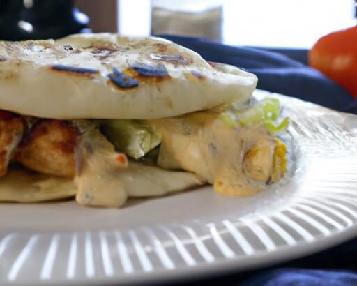 Spice Up Dinner: Easy Buffalo Chicken Flatbread by Kelsey Kunik