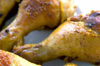 Irresistible Honey Mustard Baked Chicken Drumsticks Recipe