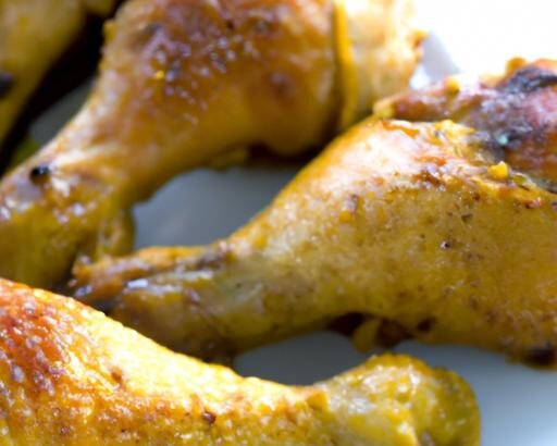 Irresistible Honey Mustard Baked Chicken Drumsticks Recipe