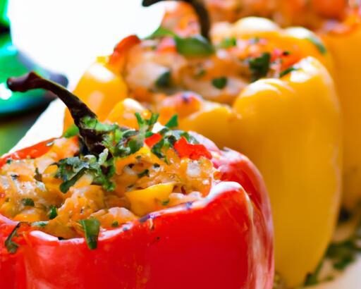Flavor-Packed Stuffed Bell Peppers: A Colorful Delight