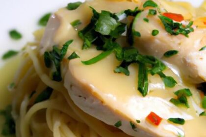 Creamy Spaghetti Chicken: A Savory Twist on Classic Pasta