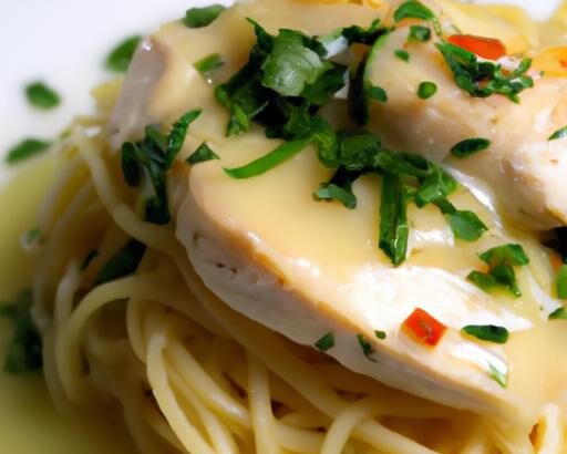 Creamy Spaghetti Chicken: A Savory Twist on Classic Pasta