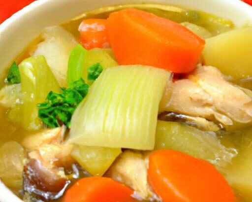Hearty Chicken and Vegetable Soup: A Wholesome Delight