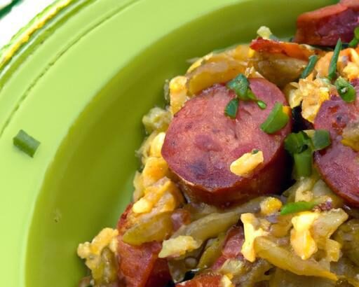 One-Pan Cajun Sausage & Rice: Flavorful Dinner in 30 Mins