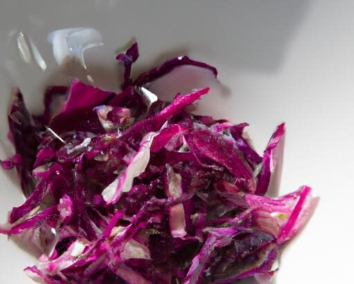 Crunchy Red Cabbage Slaw: A Colorful Twist on Classics