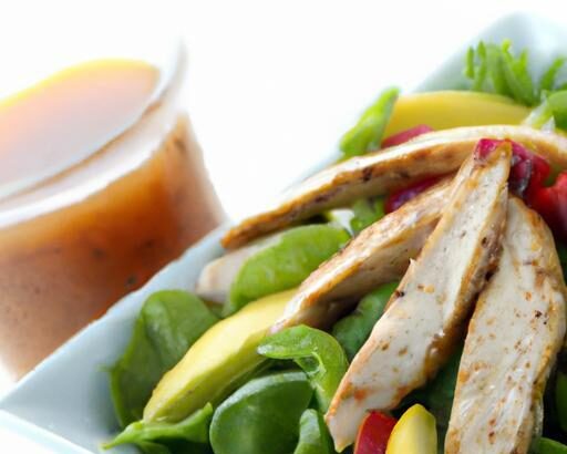 Grilled Chicken Salad: One Perfect Serving of Fresh Flavor