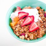 Power Up Your Day: High-Protein Granola with Yogurt Boost