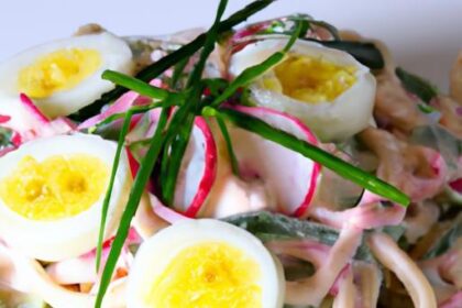 Twist on Tradition: Deviled Egg Pasta Salad Delight