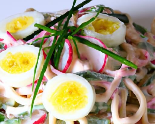 Twist on Tradition: Deviled Egg Pasta Salad Delight