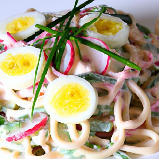 Twist on Tradition: Deviled Egg Pasta Salad Delight